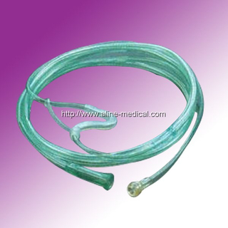 Single-hole nasal cannula