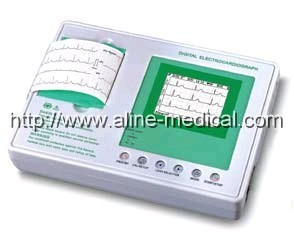 Three Channel Intepretive ECG Machine