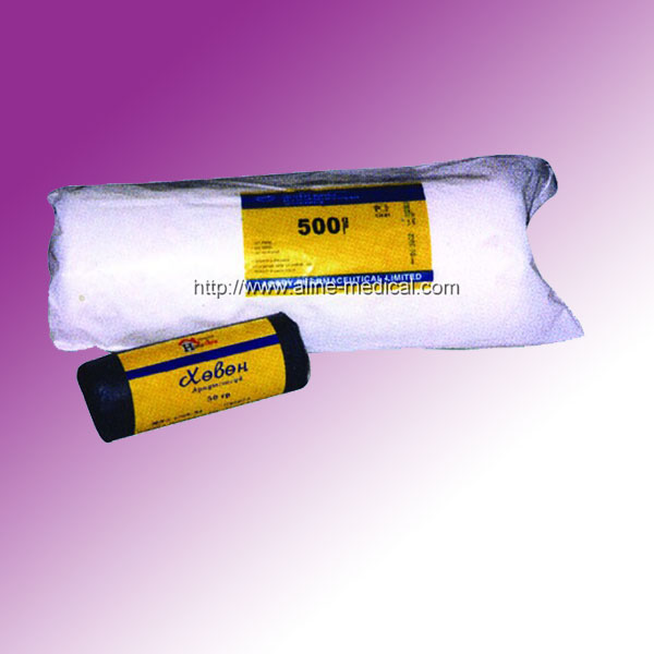 Absorbent cotton roll