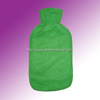 Rubber Hot Water Bottles W/Cloth Cover