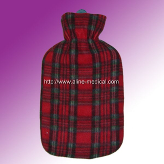 Rubber Hot Water Bottles W/Cloth Cover