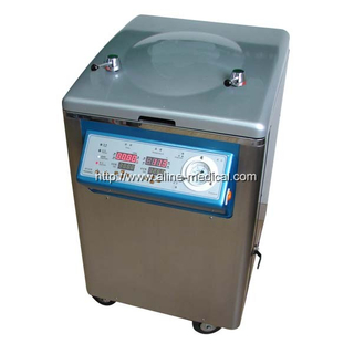 STAINLESS STEEL VERTICAL STEAM PRESSURE DISINFECTOR