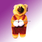 W/Plush Cover