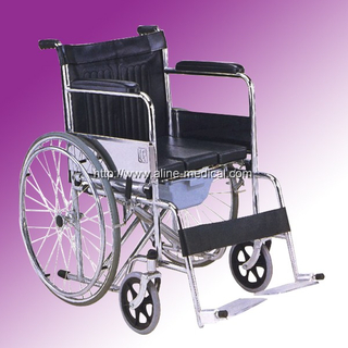 Commode wheelchair