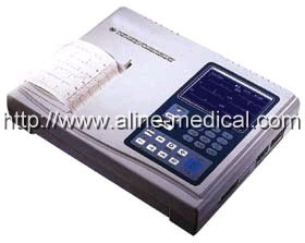 Three/Six Channel Interpretive ECG Machine