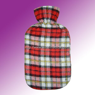 Rubber Hot Water Bottles W/Cloth Cover