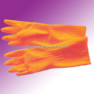 Latex House Hold Gloves