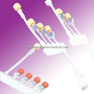 MANIFOLD WITH UNI-DIRECTIONAL CHECK VALVE