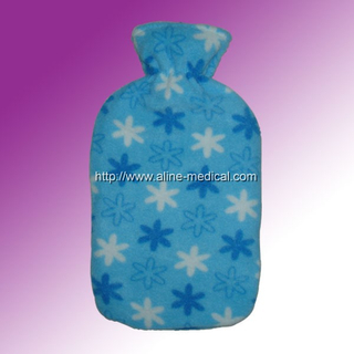 Rubber Hot Water Bottles W/Cloth Cover