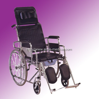 Commode wheelchair