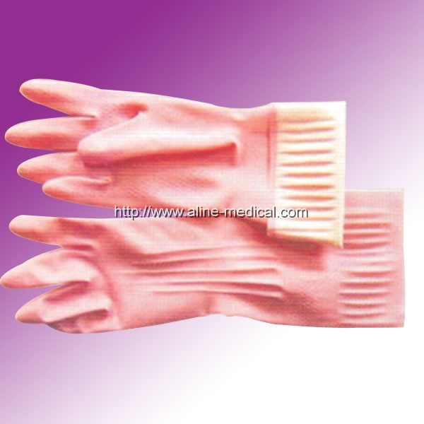 Latex House Hold Gloves