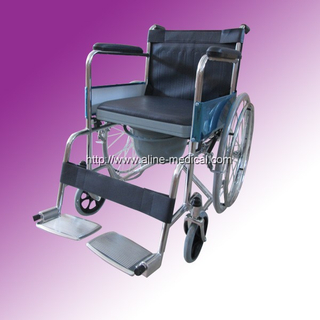 Commode wheelchair