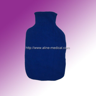 Rubber Hot Water Bottles W/Cloth Cover