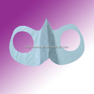 Cone type mask with non-woven elastic loop