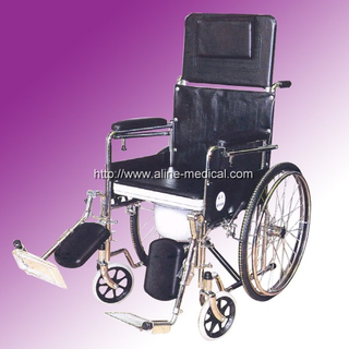 Commode wheelchair