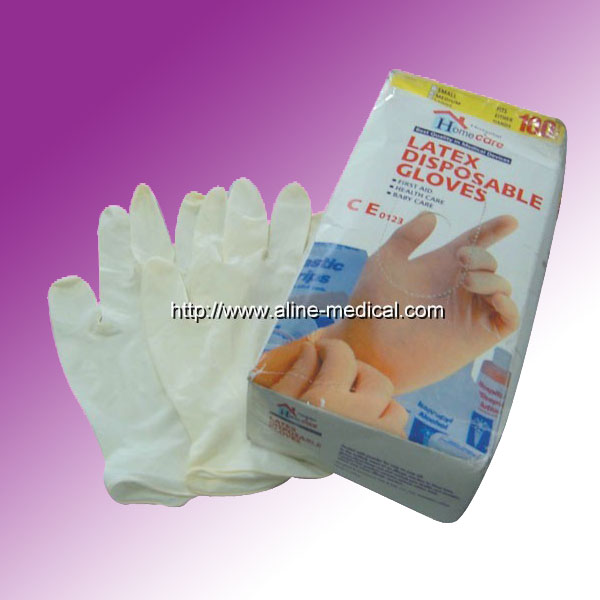 LATEX EXAMINATION GLOVES