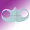 Cone type mask with non-woven elastic loop