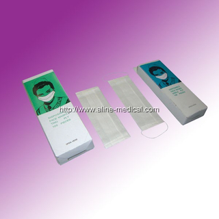 Cone type mask with non-woven elastic loop