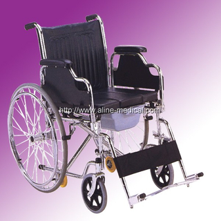 Commode wheelchair