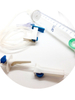 INFUSION SETS WITH BURETTE NEEDLE FREE