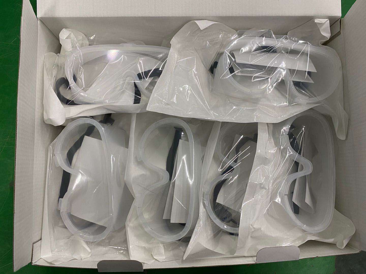 Silicone medical protective goggles