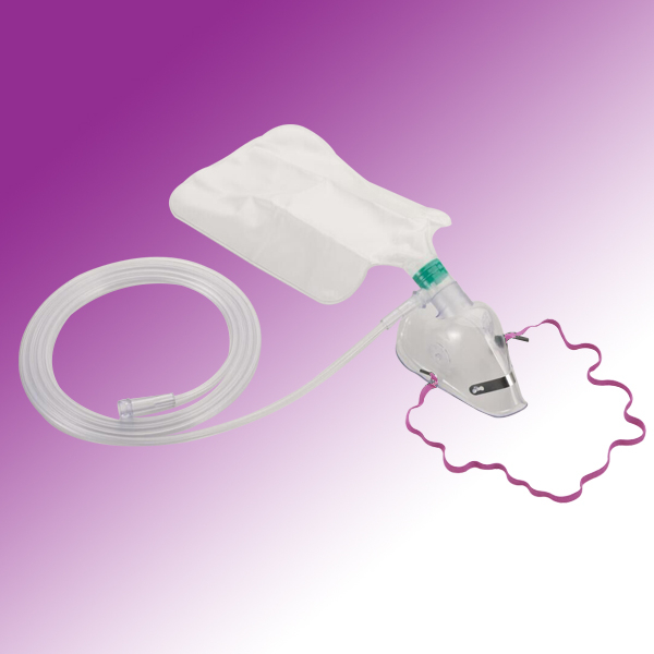 OXYGEN MASK WITH RESERVOIR BAG
