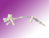 MW169f Disposable medical 3-WAY extension tube