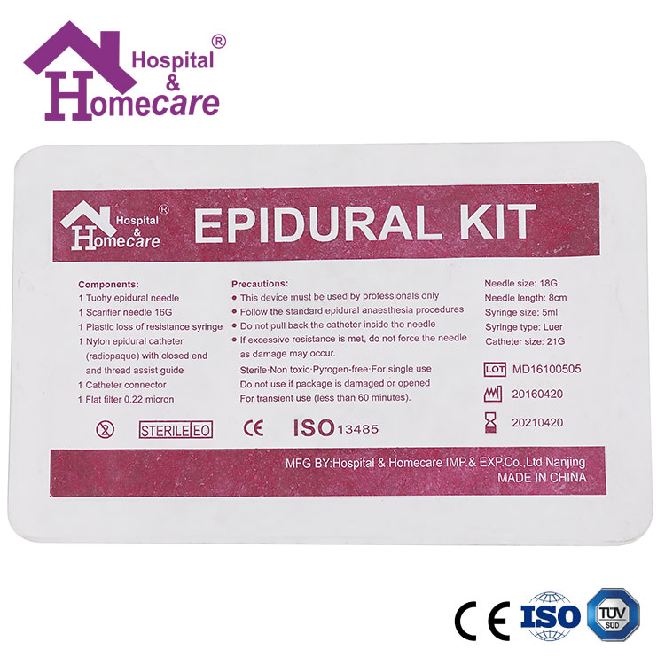 LOCAL ANAESTHESIA EPIDURAL KIT